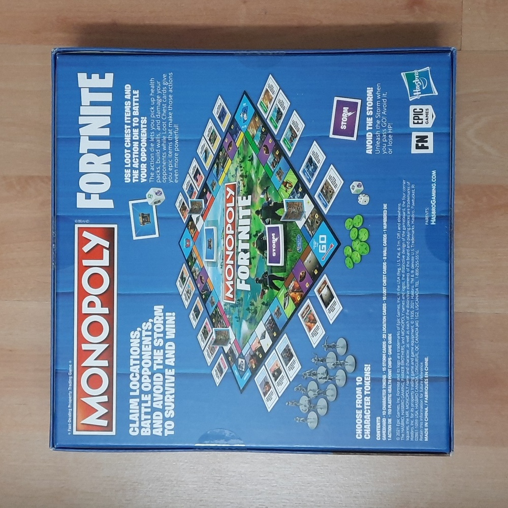 NIB, Monopoly: Fortnite Collector's Edition Board Game - Picture 9 of 16